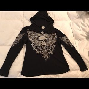 Thermal top with bling